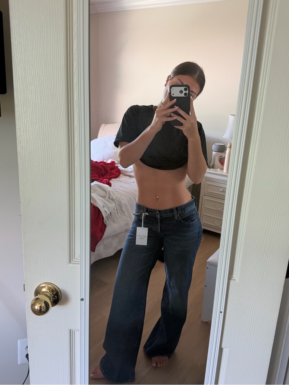 Frame Amelia Gray Pixie Jeans